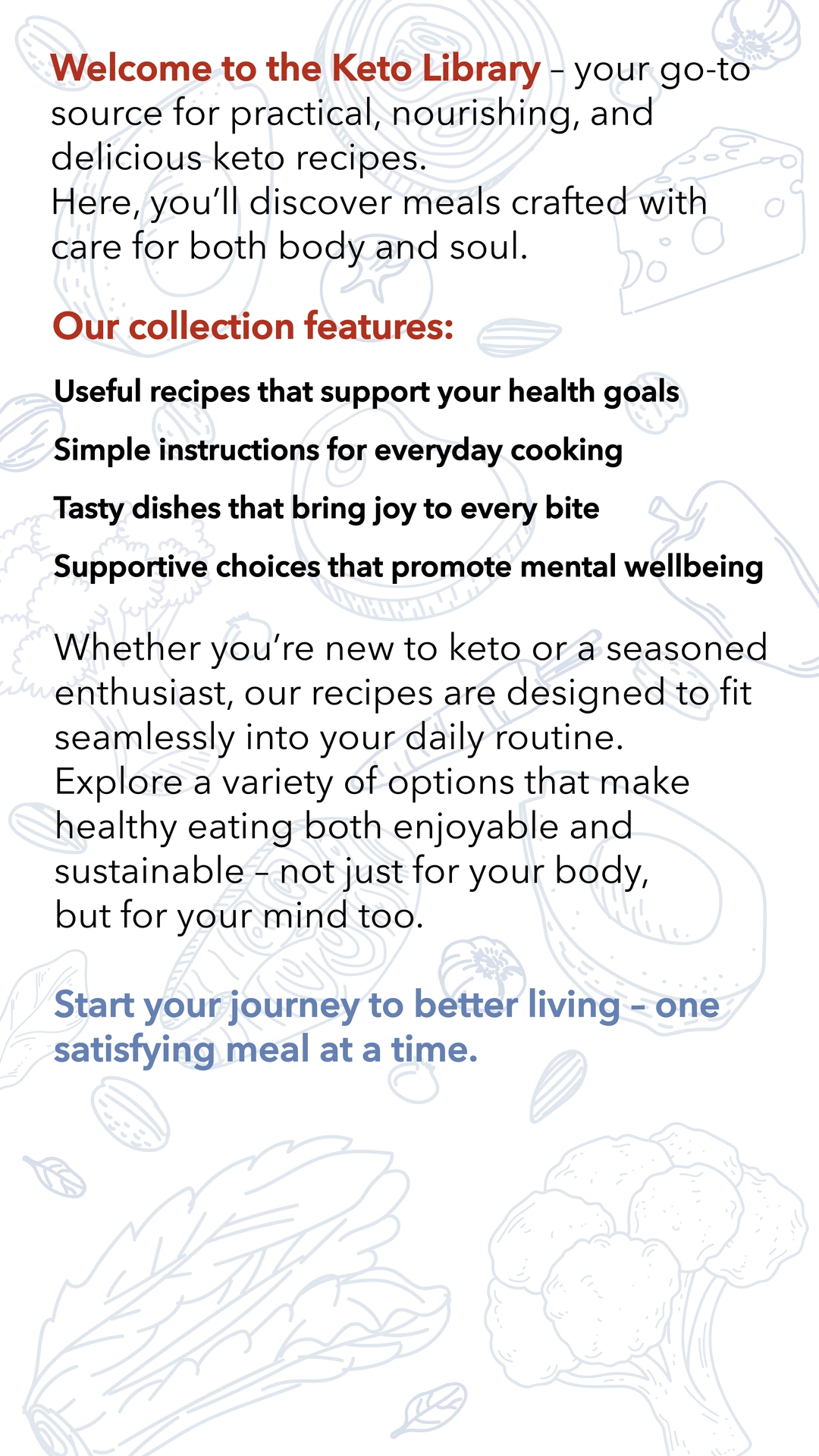 Keto Menu 2
