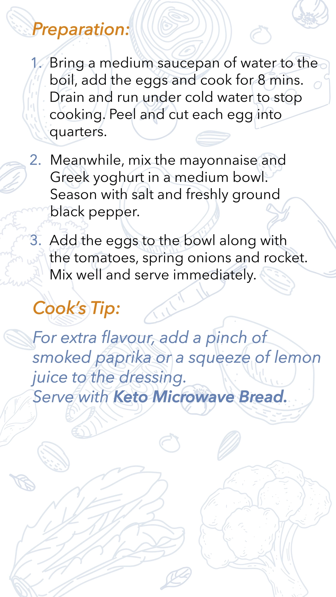 Keto Menu 60